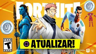 *NOVA* ATUALIZAÇÃO do FORTNITE CHEGOU! (ÍTENS GRÁTIS, EVENTO AO VIVO, TEMPORADA 2, ANIMES, v33.30!)