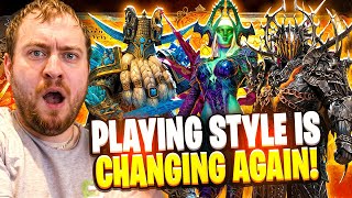 PLAYING STYLE IS CHANGING AGAIN GOLD 4 LIVE ARENA | Raid: Shadow Legends |