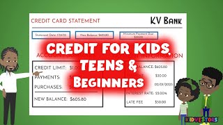 How To Build Your Credit for Kids, Teens, and Beginners!