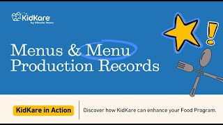 Menus & Menu Production