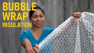 Bubble wrap home insulation? | Isobooster