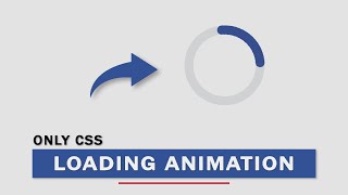 Create Loading Animation using Html and CSS | Loading Animation