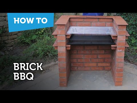 How to build a brick barbecue How to build a brick barbecue