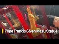 Pope Francis Presented With Statue of Taoist Sea Goddess Mazu｜TaiwanPlus News