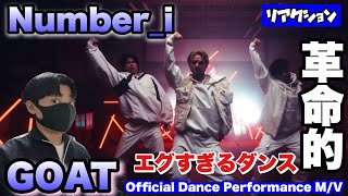 Number_i「GOAT」Dance Performance！革命的なダンスで世界へ！【エグすぎ】