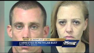 2 arrested in WPB meth bust