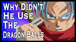 Why Didn't Future Trunks Use the Namekian Dragon Balls?