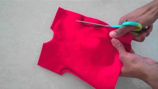 Fabulous Felt: How to Make a Doll Dress : Easy