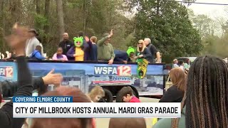 City of Millbrook hosts annual Mardi Gras parade