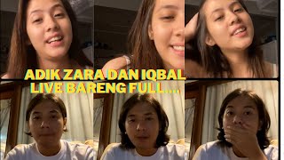 Live Instagram FULL !! KESERUAN IQBAAL RAMADHAN dan ADIK ZARA ADHISTY. WAJIB NONTON!?!?!?!?!