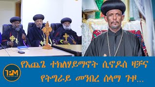 የእጨጌ ተክለሃይማኖት ዛቻና የትግራይ መንበረ ሰላማ ጉዞ