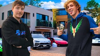 Top 10 Richest YouTubers of 2021 MrBeast Logan Paul David Dobrik PewDiePie