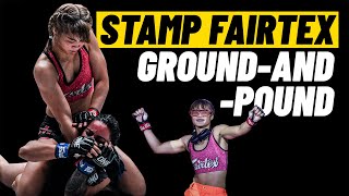 Stamp Fairtex's DOMINANT Ground-And-Pound Knockout