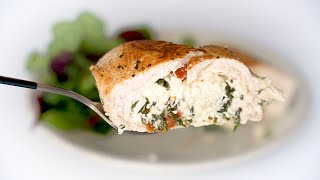 Spinach and Feta Stuffed Chicken Breasts