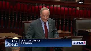 Senators Carper and Coons Honor Retiring TV Anchor Jim Gardner