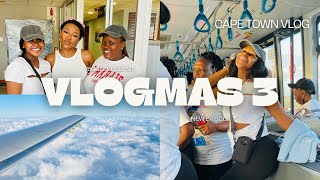 Vlogmas 3: Lets go to Cape town