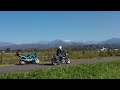 vrx 69【ドローン】view from drone ドローンからの眺め vrx400 vrxroadster dji mavic2pro モトブログ 富山 常願寺川 立山連峰