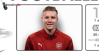 Bernd Leno builds his perfect player | Flat pack footballer: Episode 1