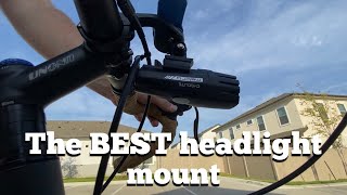 The BEST Way to Mount a Headlight and Phone to Your Bike