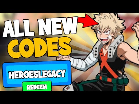 ALL HEROES LEGACY CODES! (September 2022) ROBLOX Codes *SECRET/WORKING*