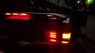 Hindustan Contessa modified led tail light with spoiler || New updates 2017