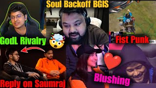 Goldy Da on Soul Backoff BGIS😳 AKop Reply Saumraj🙄 Scout Blushing🫣 Fist Punk🔥 Spower | Joker💥