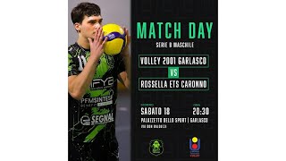 Serie BM Girone A - Volley 2001 Garlasco vs ETS Caronno 18/01/2025