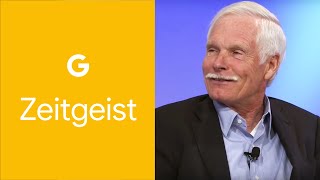 "I can't afford to be a pessimist" | Ted Turner | Google Zeitgeist