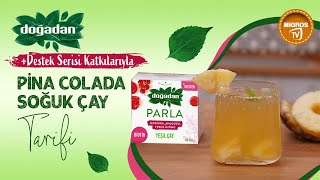 Doğadan +Destek Serisi Katkılarıyla; Piña Colada Soğuk Çay Tarifi