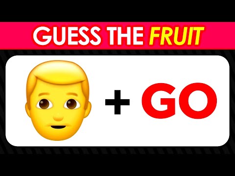 Can You Guess The FRUIT by emojis? Emoji Quiz