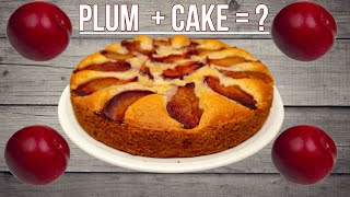 🍒  പ്ലം ഫ്രൂട്ട് + 🎂 കേക്ക് = ?  |Plum Fruit Cake |Plum Cake #shorts