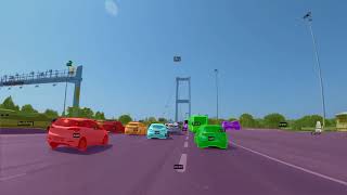 Panoptic Segmentation with Detectron2 | Istanbul Roads