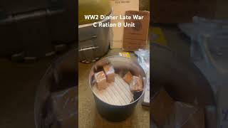 WW2 Dinner B Unit - Reproduction by Hero Rations #trending  #ww2  #wwii #ration #history #army