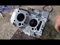 I changed HONDA funeo 125 1 cylinder engine to 2 cylinders to work