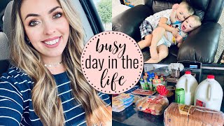 BUSY DAY IN THE LIFE OF A CHRISTIAN MOM | Small Thrift haul + grocery haul | Skylar Peterson