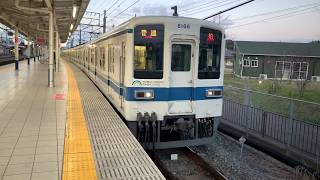 東武アーバンパークライン清水公園駅発車シーン