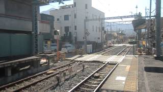 【東急大井町線で走っていた】秩父鉄道7500系(元東急8090系)　御花畑駅到着‼️