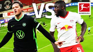 Dayot Upamecano vs. Wout Weghorst - Bundesliga Battles