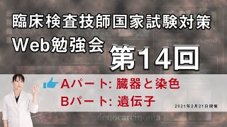 第14回　臨床検査技師 国家試験対策Web勉強会(Aパート)