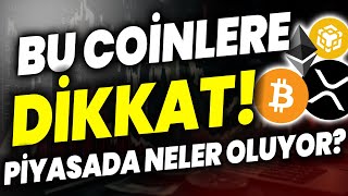 BU COİNLERE DİKKAT!! BİNANCE DEVREYE GİRDİ! ALTCOİNLERDE SON DURUM BİTCOİN XRP COİN PEPE COİN BNB