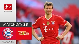Bayern gives away victory against Union | FC Bayern - Union Berlin | 1-1 | All Goals | MD 28 - 20/21