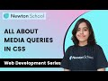 All about Media Queries in CSS | CSS in English | Web Development Series