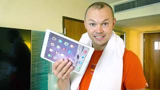 Max find his iPad in the pool
