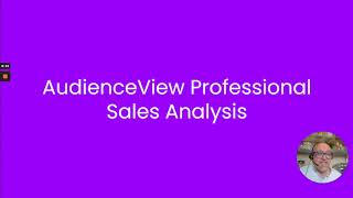 Reporting with AudienceView Professional