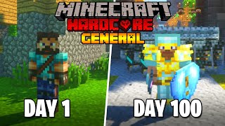 I Survived 100 Days as a General in Minecraft... Here's what happened