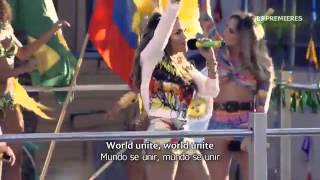 Pitbull  - We Are One ft  Jennifer Lopez FIFA World Cup  LYRICS SONG