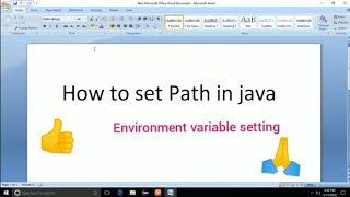 How to set path in java | JDK setting (Java programming-06) #Computer_Science #In_Marathi