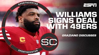 Trent Williams got the security he wanted in new contract with 49ers – Dan Graziano | SportsCenter