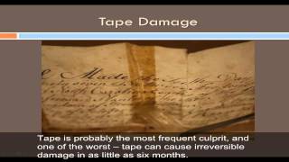General Paper Preservation Tips