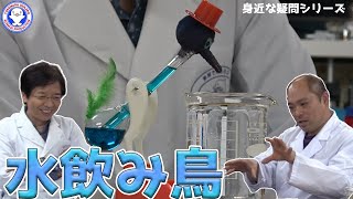 【科学おもちゃ】勝手に動く？不思議なおもちゃ水飲み鳥【癒し】 / 米村でんじろう[公式]/science experiments